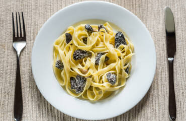 Tagliatelles aux morilles du sud-ouest